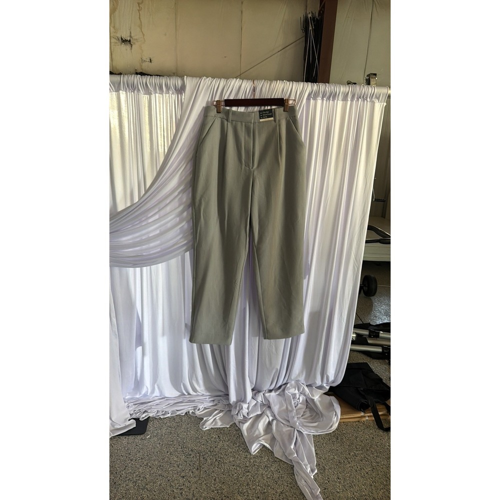 Abercrombie & Fitch Curve Love Ultra High Rise Relaxed Straight Trousers -...